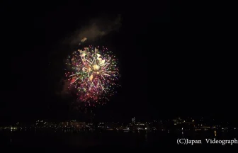 2016 ONE-LINE Kesennuma Christmas Illuminations Fireworks | Kesennuma, Miyagi Japan