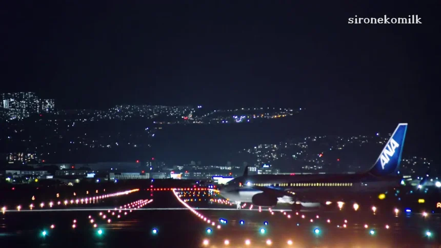 Night & Day Plane Spotting at Osaka Itami Int’l Airport