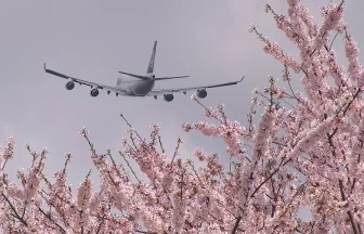 Polar Air Cargo Boeing 747-47UF Take off, Tokyo Narita International Airport