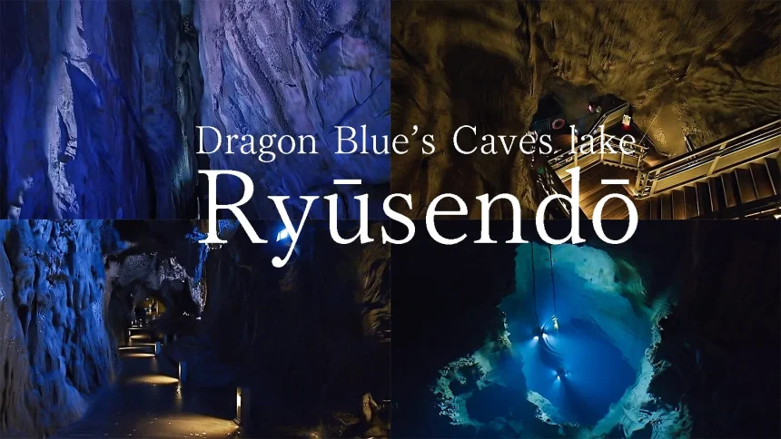 Ryūsendō (龍泉洞) one of Japan's three largest limestone caverns in Iwate Japan