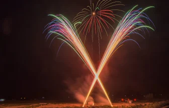 Cherry Festival Fireworks Show 2021 | Sagae, Yamagata Japan