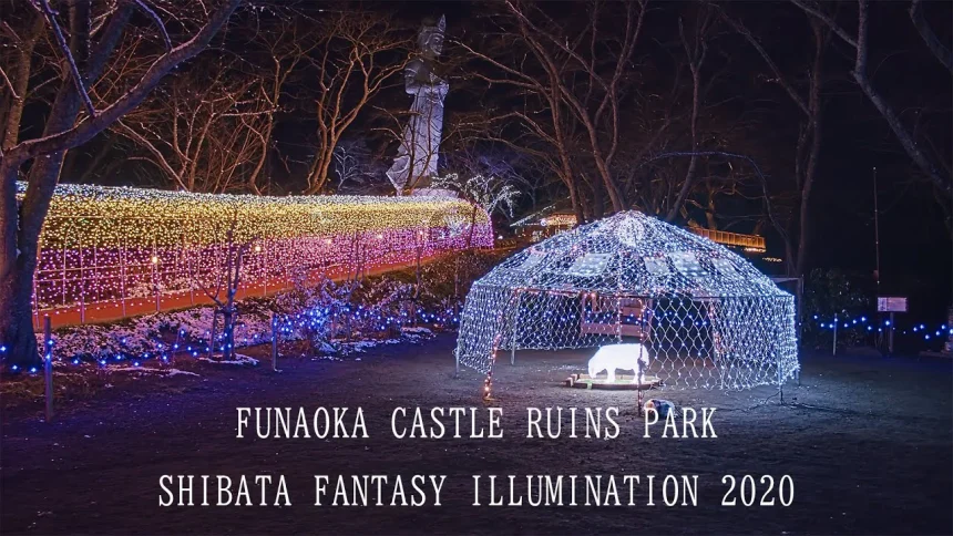 Shibata Fantasy Illumination 2020 | Shibata, Miyagi Japan