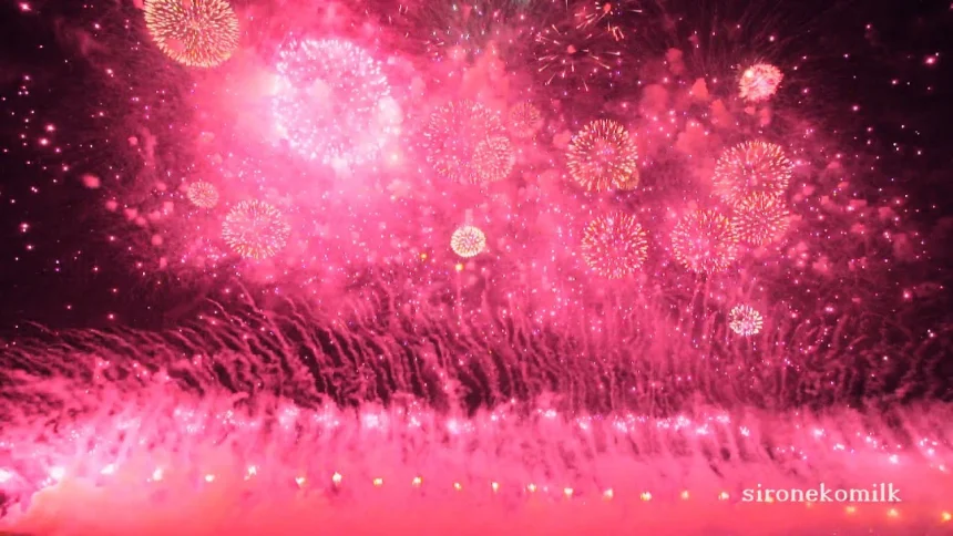 Shinmei Fireworks Festival 2015 | Ichikawamisato, Yamanashi Japan