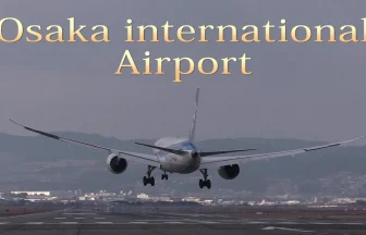 Plane Spotting at Osaka Airport from Itami Sky Park & Senrigawa