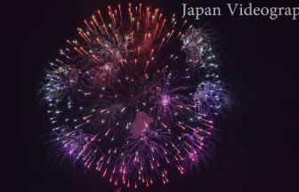 Taseko Lake Festival Water and Aerial Fireworks Show 2017 | Hanamaki, Iwate japan