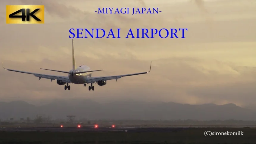 Twilight&night plane spotting at Sendai Airport | Natori, Miyagi Japan