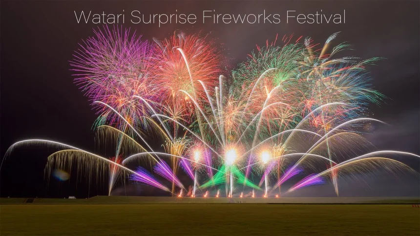 Watari Summer Festival Fireworks Show 2021 | Miyagi japan