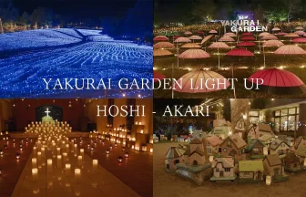 Yakurai Garden Light Up Hoshi-Akari 2022 | Miyagi Japan